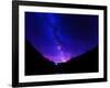 The Road to the Stars-Transfagarasan Road under the Milky Way-Mircea Costina-Framed Photographic Print