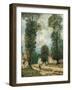 The Road to Versailles-Alfred Sisley-Framed Giclee Print