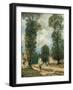 The Road to Versailles-Alfred Sisley-Framed Giclee Print