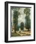 The Road to Versailles-Alfred Sisley-Framed Giclee Print