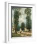 The Road to Versailles-Alfred Sisley-Framed Giclee Print