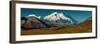 The road up to Polychome Pass, Denali National Park, Alaska-null-Framed Photographic Print