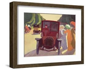 The Road with Acacias, 1908-Roger de La Fresnaye-Framed Giclee Print