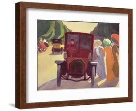 The Road with Acacias, 1908-Roger de La Fresnaye-Framed Giclee Print