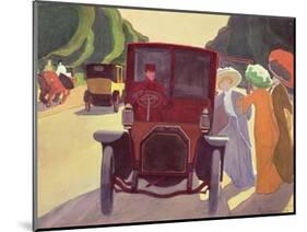 The Road with Acacias, 1908-Roger de La Fresnaye-Mounted Giclee Print