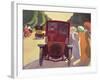 The Road with Acacias, 1908-Roger de La Fresnaye-Framed Giclee Print