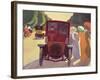 The Road with Acacias, 1908-Roger de La Fresnaye-Framed Giclee Print