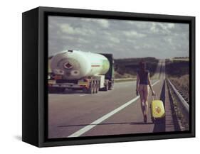 The Road....-Igor Baranyuk-Framed Stretched Canvas