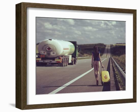 The Road....-Igor Baranyuk-Framed Photographic Print