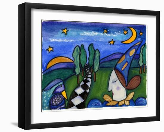 The Road-Wyanne-Framed Giclee Print