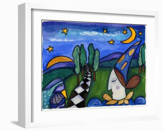 The Road-Wyanne-Framed Giclee Print