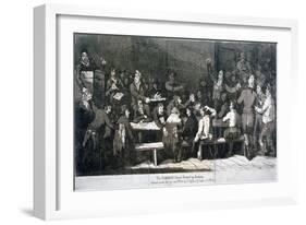 The Robbing Hood Debating Society, 1809-Samuel de Wilde-Framed Giclee Print