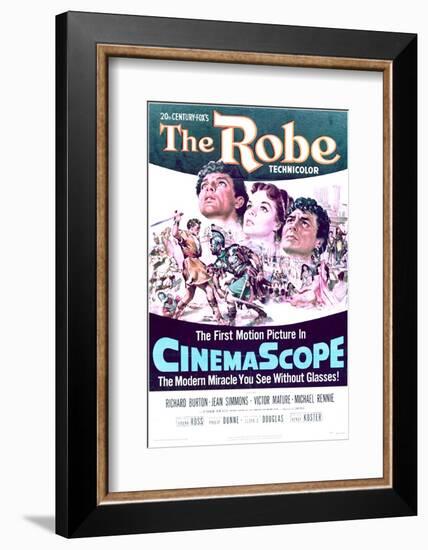 The Robe - Movie Poster Reproduction-null-Framed Photo