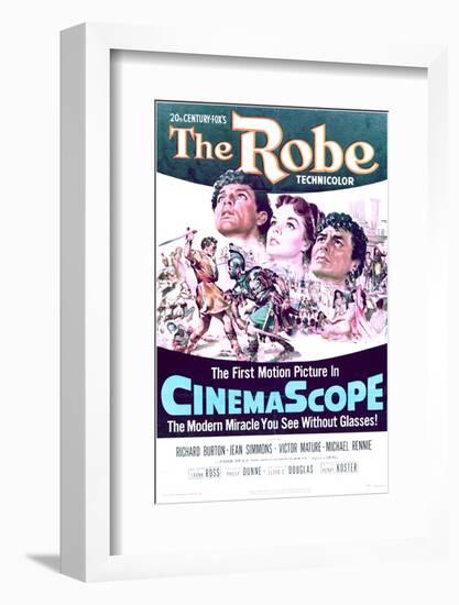 The Robe - Movie Poster Reproduction-null-Framed Photo