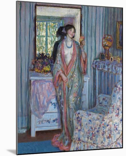 The Robe-Frederick Carl Frieseke-Mounted Art Print