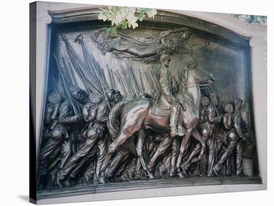 The Robert Gould Shaw-Augustus Saint-gaudens-Stretched Canvas