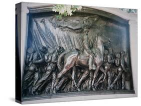 The Robert Gould Shaw-Augustus Saint-gaudens-Stretched Canvas