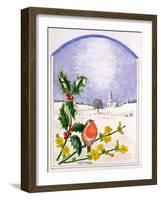 The Robin-Ursula Hodgson-Framed Giclee Print