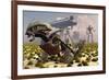 The Robot Rebellion of Year 2150-null-Framed Art Print