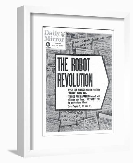 The Robot Revolution-null-Framed Photographic Print