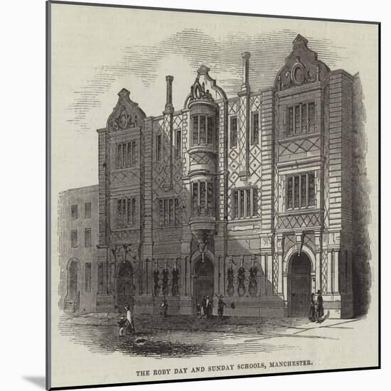 The Roby Day and Sunday Schools, Manchester-null-Mounted Giclee Print