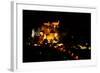 The Rocamadour Village in France with Famous Monastery at Night-Bartkowski-Framed Photographic Print
