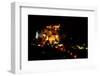 The Rocamadour Village in France with Famous Monastery at Night-Bartkowski-Framed Photographic Print