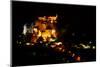 The Rocamadour Village in France with Famous Monastery at Night-Bartkowski-Mounted Photographic Print