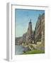 The Rock at Bayard, Dinant, Belgium, C.1856-Gustave Courbet-Framed Giclee Print