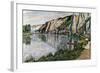 The Rock at Bayard, Late 19th or 20th Century-Pierre Thevenet-Framed Giclee Print