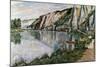 The Rock at Bayard, Late 19th or 20th Century-Pierre Thevenet-Mounted Giclee Print