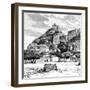 The Rock Fort Temple of Tiruchirapalli, India, 1895-Taylor-Framed Giclee Print