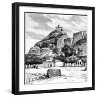 The Rock Fort Temple of Tiruchirapalli, India, 1895-Taylor-Framed Giclee Print