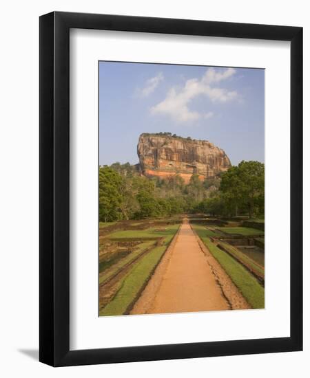 The Rock Fortress of Sigiriya (Lion Rock), Unesco World Heritage Site, Sri Lanka, Asia-Gavin Hellier-Framed Photographic Print