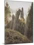 The Rock Gates in Neurathen, Between 1826 and 1828-Caspar David Friedrich-Mounted Giclee Print