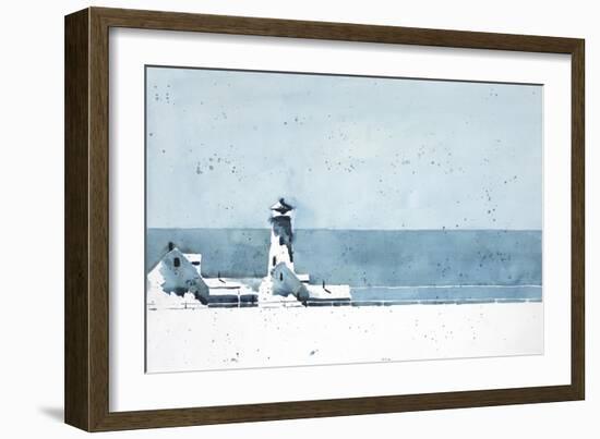 The Rock II-Marc van der Leeden-Framed Giclee Print