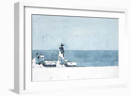 The Rock II-Marc van der Leeden-Framed Giclee Print