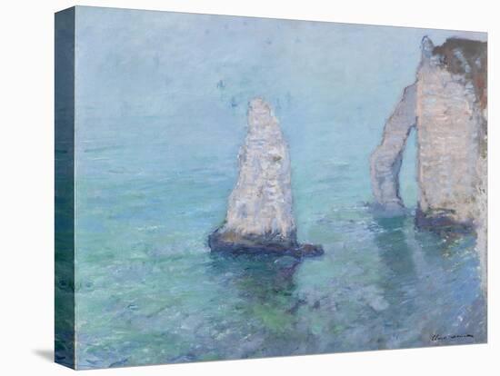 The Rock Needle and the Porte D'Aval, C.1885-Claude Monet-Stretched Canvas