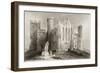 The Rock of Cashel, County Tipperary, Ireland, from 'scenery and Antiquities of Ireland' by…-William Henry Bartlett-Framed Giclee Print