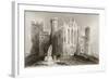 The Rock of Cashel, County Tipperary, Ireland, from 'scenery and Antiquities of Ireland' by…-William Henry Bartlett-Framed Giclee Print