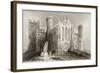 The Rock of Cashel, County Tipperary, Ireland, from 'scenery and Antiquities of Ireland' by…-William Henry Bartlett-Framed Giclee Print