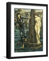 The Rock of Doom, 1885-86-Edward Burne-Jones-Framed Giclee Print