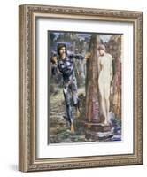 The Rock of Doom, C.1876-Edward Burne-Jones-Framed Giclee Print