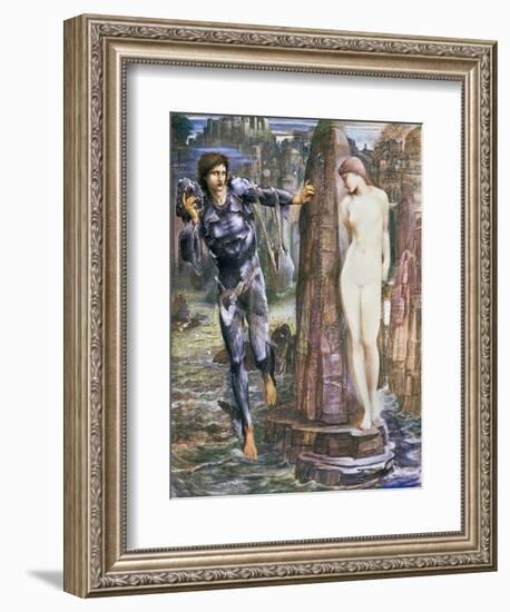 The Rock of Doom, C.1876-Edward Burne-Jones-Framed Giclee Print