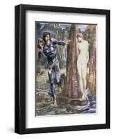 The Rock of Doom, C.1876-Edward Burne-Jones-Framed Giclee Print