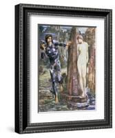 The Rock of Doom, C.1876-Edward Burne-Jones-Framed Giclee Print