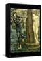 The Rock of Doom-Edward Burne-Jones-Framed Stretched Canvas