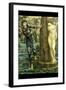 The Rock of Doom-Edward Burne-Jones-Framed Art Print