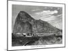 The Rock of Gibraltar, 1879-T Taylor-Mounted Giclee Print