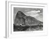 The Rock of Gibraltar, 1879-T Taylor-Framed Giclee Print